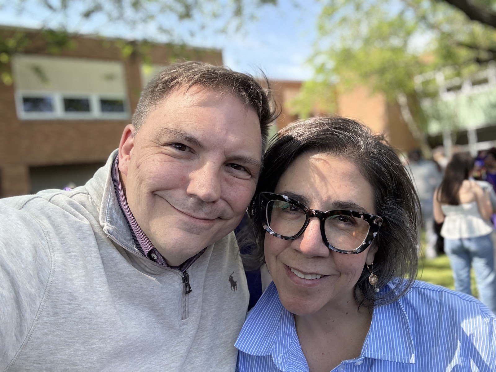 Jerry Funston and his wife Meg